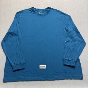 Canyon Ridge Long Sleeve T-Shirt Mens 2XL Blue New without Tags